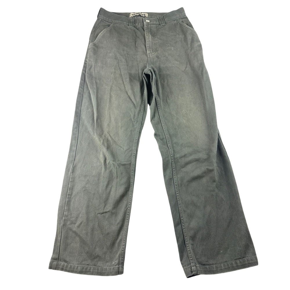 Polar Skate Co '44! Pants Men 30/32 Black Canvas Portugal Made Skater Streetwear